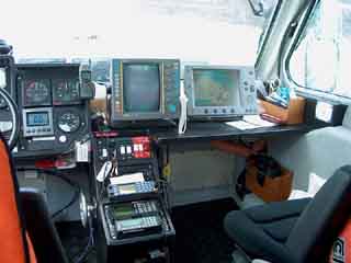View of cockpit - co-driver seat