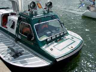 Front of the craft